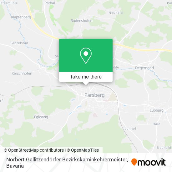 Карта Norbert Gallitzendörfer Bezirkskaminkehrermeister