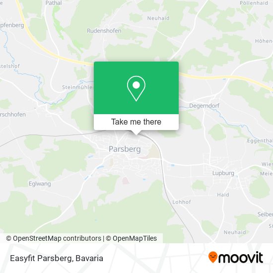 Easyfit Parsberg map