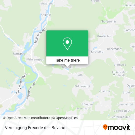 Vereinigung Freunde der map