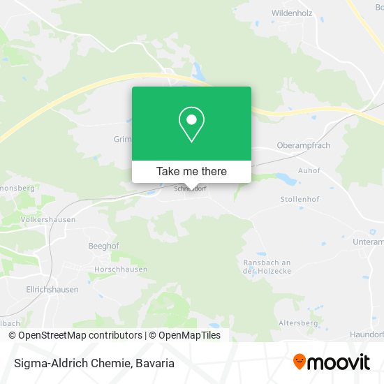 Sigma-Aldrich Chemie map