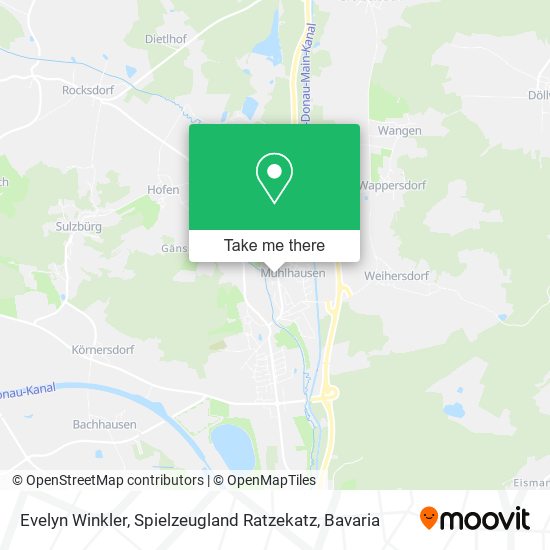 Evelyn Winkler, Spielzeugland Ratzekatz map