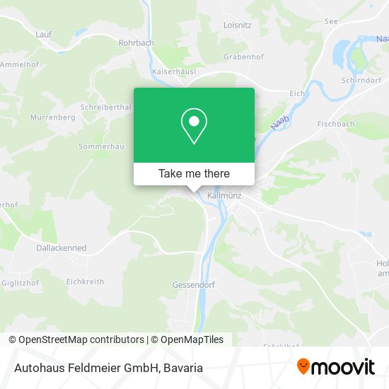 Autohaus Feldmeier GmbH map