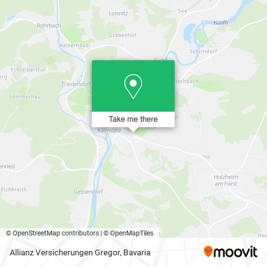 Allianz Versicherungen Gregor map