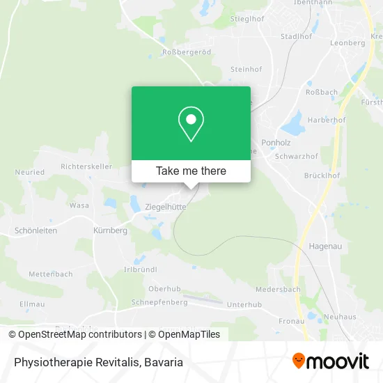 Карта Physiotherapie Revitalis