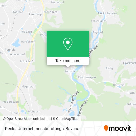 Penka Unternehmensberatungs map