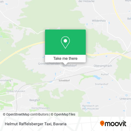 Helmut Raffelsberger Taxi map