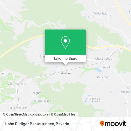 Hahn Rüdiger Bestattungen map