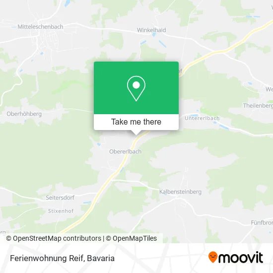 Карта Ferienwohnung Reif
