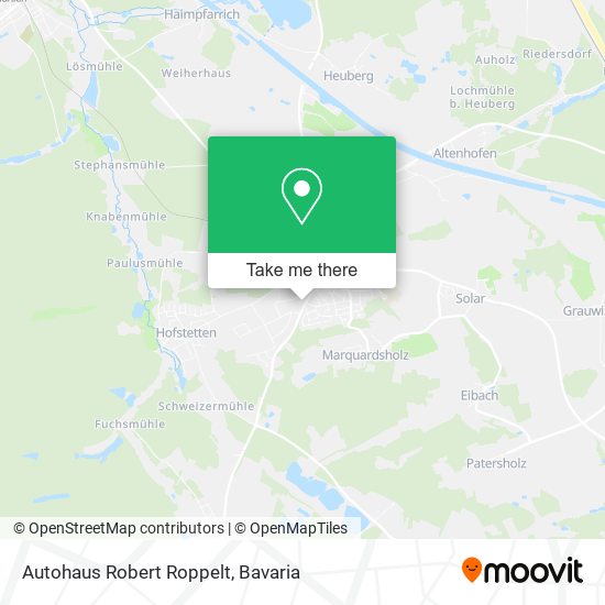 Autohaus Robert Roppelt map