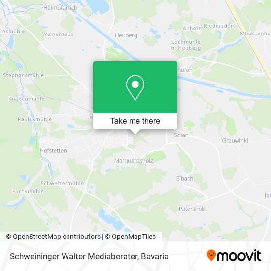 Schweininger Walter Mediaberater map