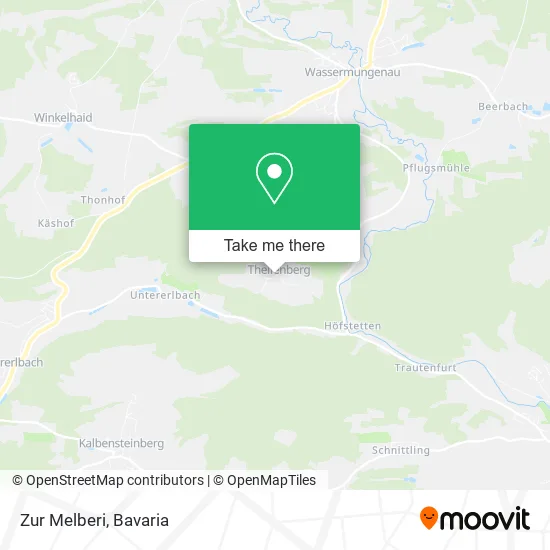 Карта Zur Melberi