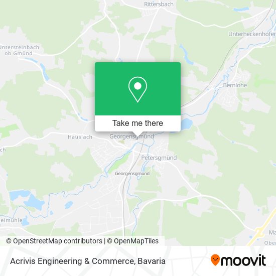 Карта Acrivis Engineering & Commerce