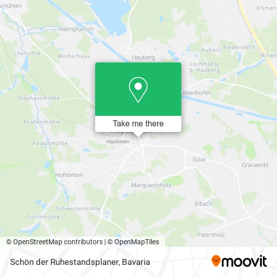 Карта Schön der Ruhestandsplaner
