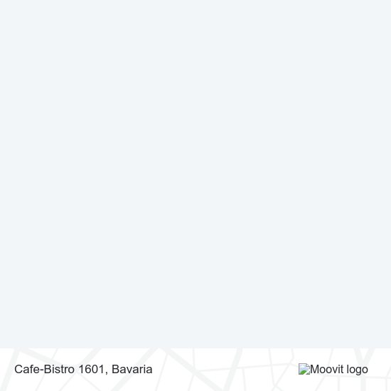 Cafe-Bistro 1601 map