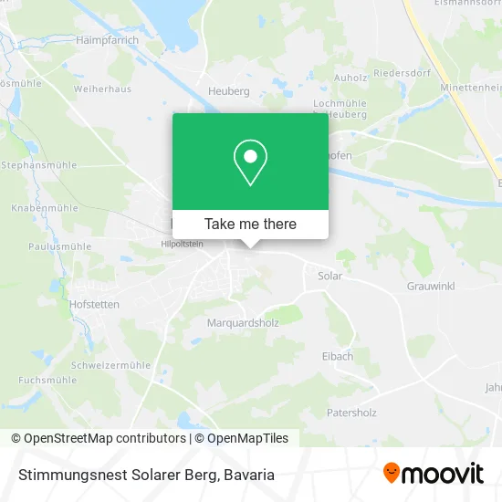 Карта Stimmungsnest Solarer Berg