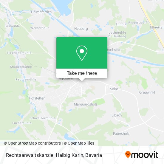 Rechtsanwaltskanzlei Halbig Karin map