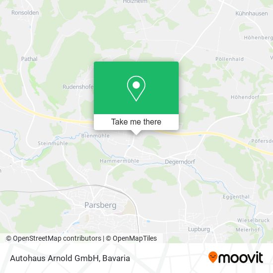 Autohaus Arnold GmbH map