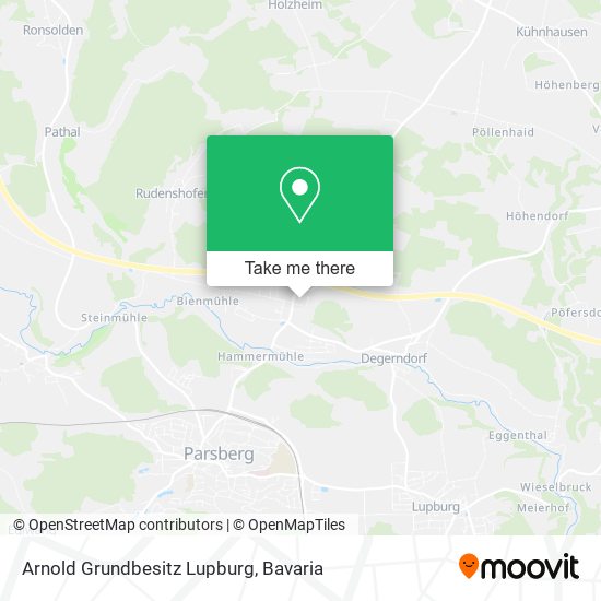 Карта Arnold Grundbesitz Lupburg