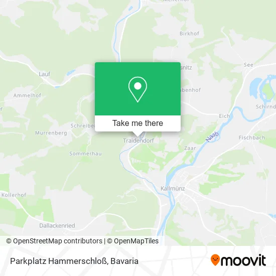 Карта Parkplatz Hammerschloß