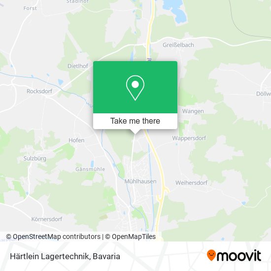 Härtlein Lagertechnik map