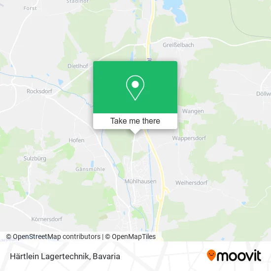 Карта Härtlein Lagertechnik