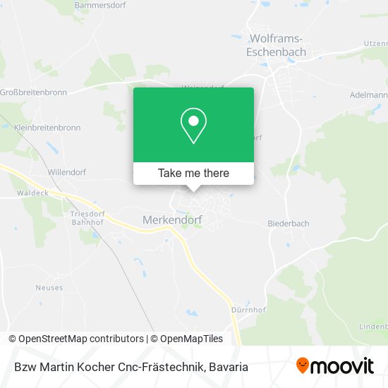Bzw Martin Kocher Cnc-Frästechnik map