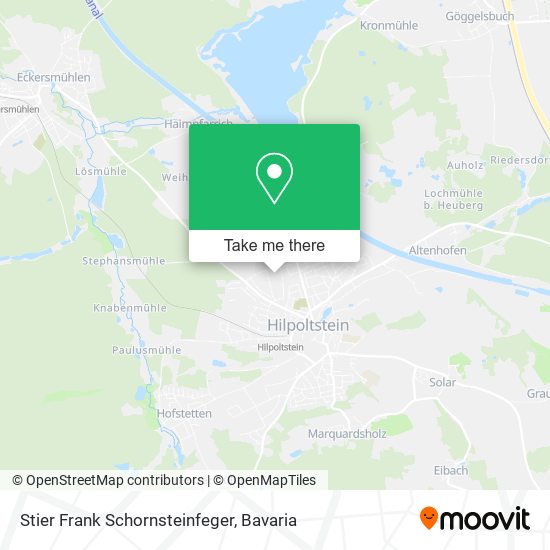 Stier Frank Schornsteinfeger map