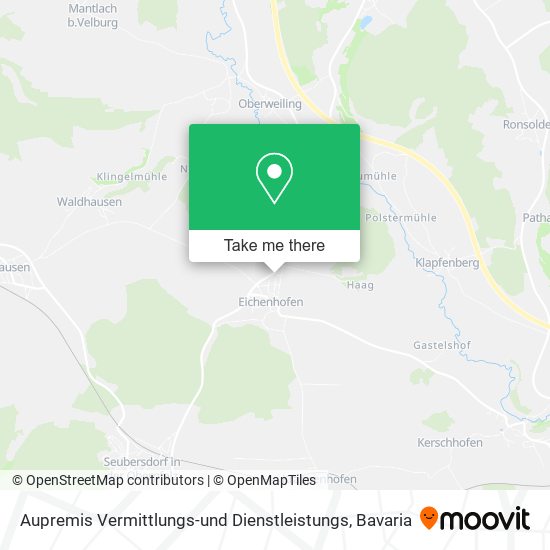 Aupremis Vermittlungs-und Dienstleistungs map