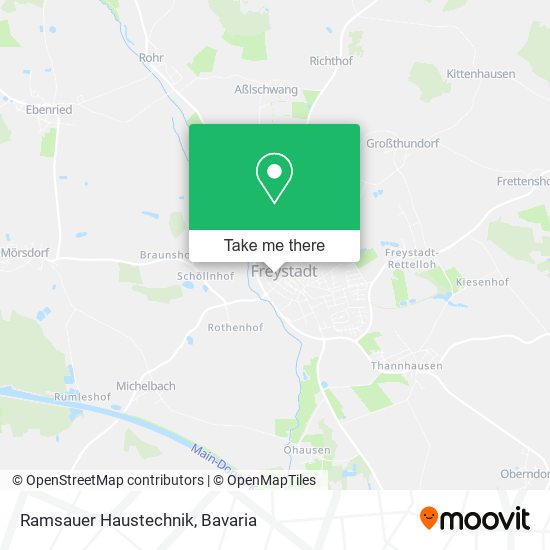 Ramsauer Haustechnik map