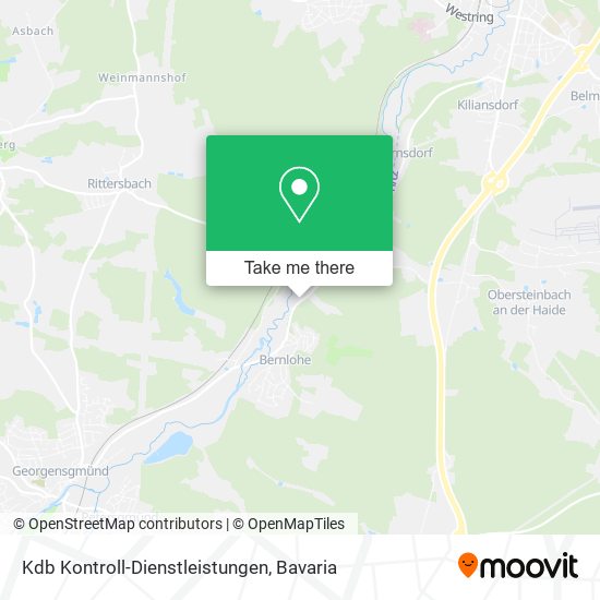 Kdb Kontroll-Dienstleistungen map