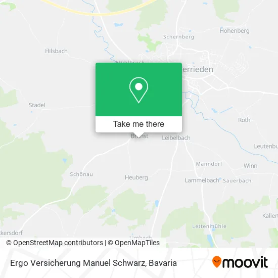 Карта Ergo Versicherung Manuel Schwarz