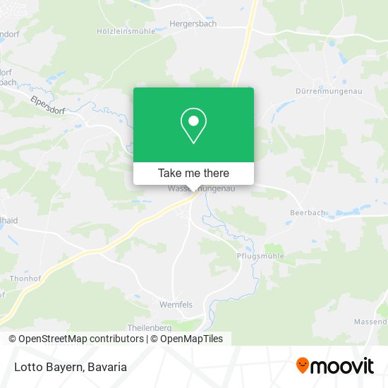 Lotto Bayern map