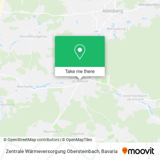 Zentrale Wärmeversorgung Obersteinbach map