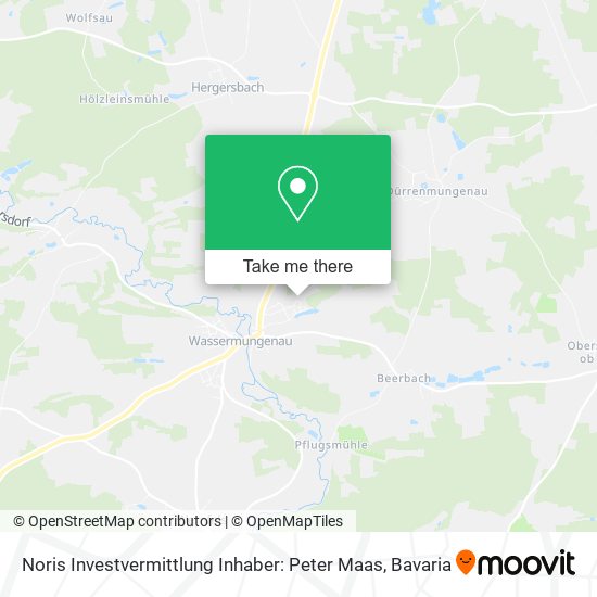 Noris Investvermittlung Inhaber: Peter Maas map