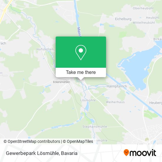 Gewerbepark Lösmühle map