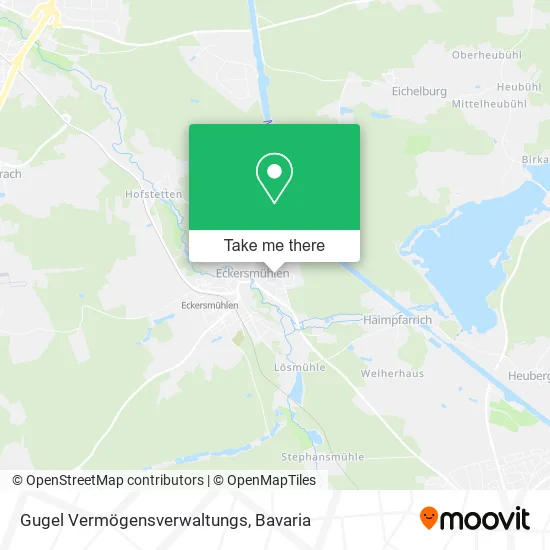 Карта Gugel Vermögensverwaltungs