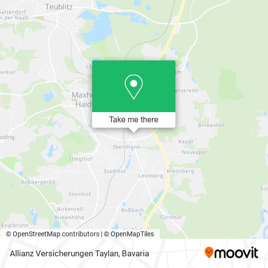 Allianz Versicherungen Taylan map