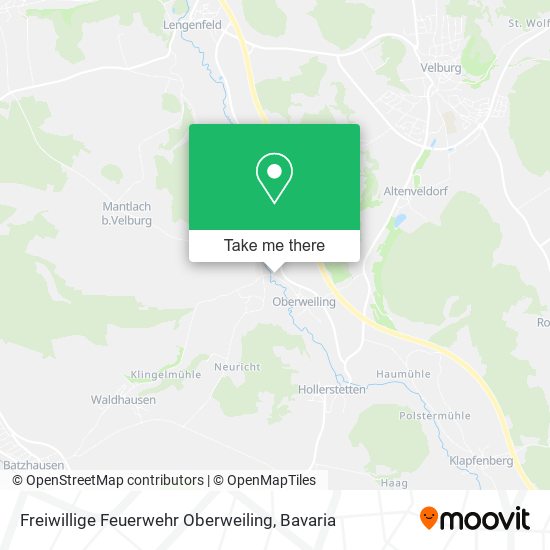 Freiwillige Feuerwehr Oberweiling map