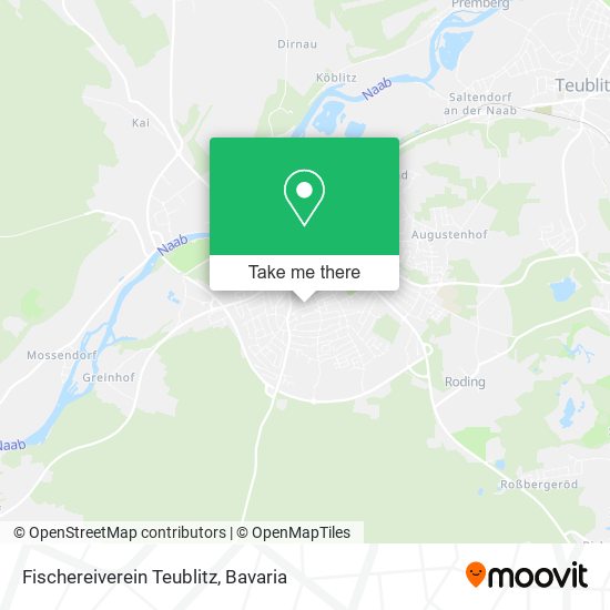 Карта Fischereiverein Teublitz