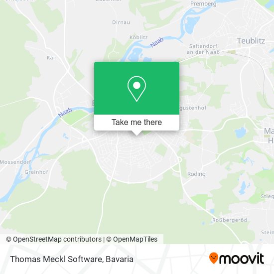 Карта Thomas Meckl Software