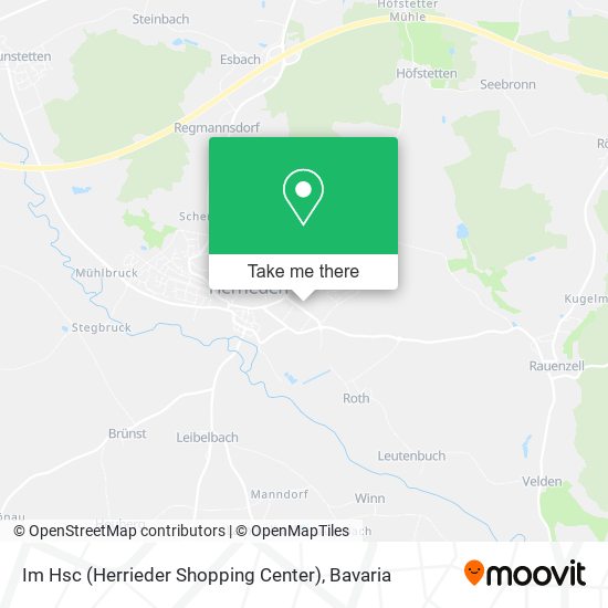 Im Hsc (Herrieder Shopping Center) map