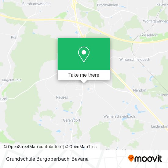 Grundschule Burgoberbach map