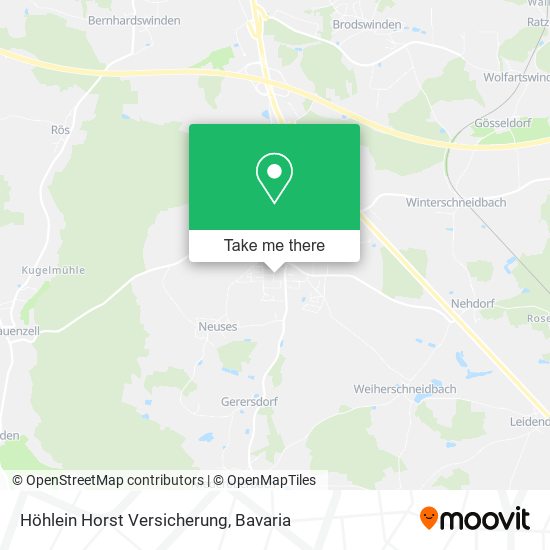 Карта Höhlein Horst Versicherung