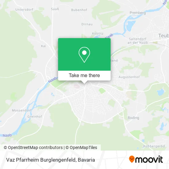 Карта Vaz Pfarrheim Burglengenfeld