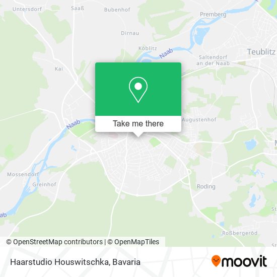 Карта Haarstudio Houswitschka