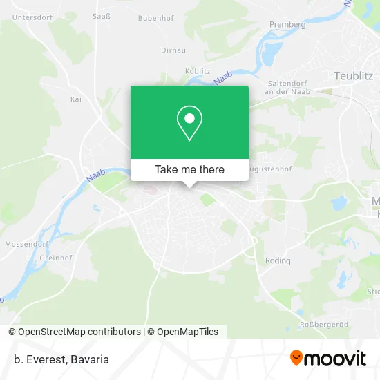 Карта b. Everest