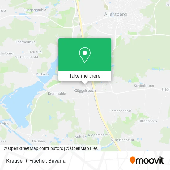 Карта Kräusel + Fischer