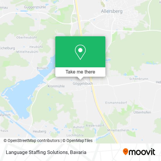 Language Staffing Solutions map