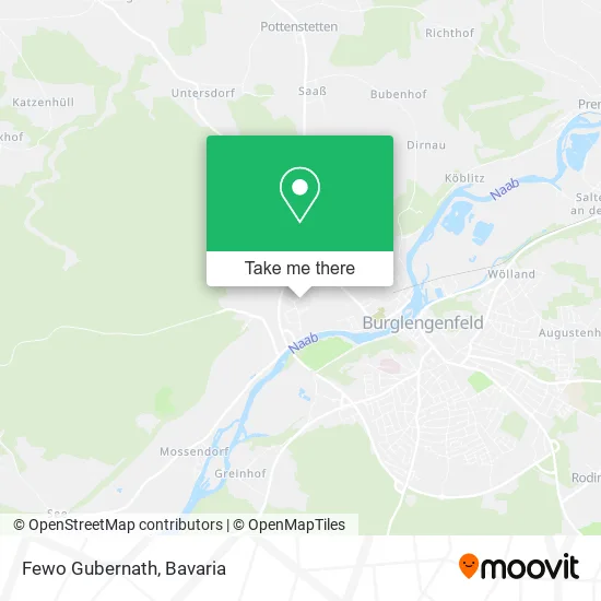 Карта Fewo Gubernath