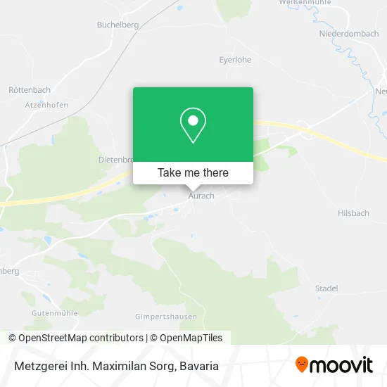 Карта Metzgerei Inh. Maximilan Sorg